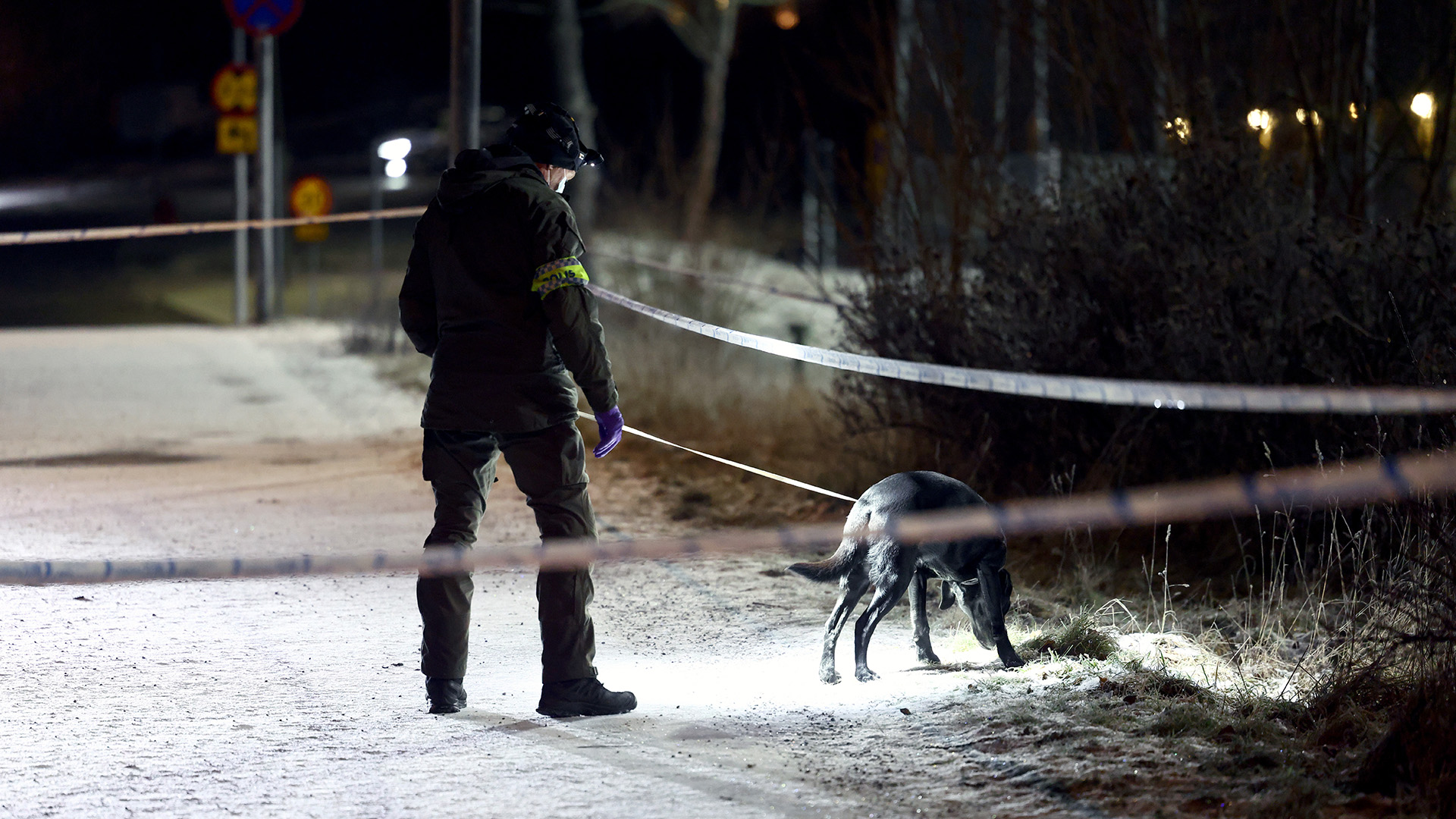 Misstänkt brottsplats